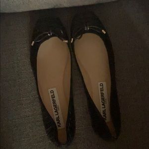 Black flats shoes